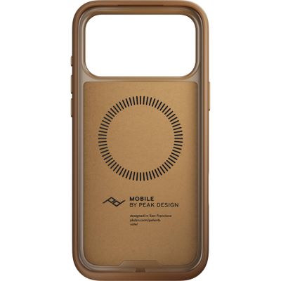 Peak Design Everyday Clarino Husa pentru iPhone 17 Pro Bronz