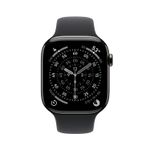 Apple Watch S11 Smartwatch GPS + Cellular Carcasa Slate Titanium 42mm Curea Black Sport - M-L-2