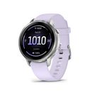 Garmin Venu 4 Smartwatch 41mm Silver Curea de Silicon Periwinkle