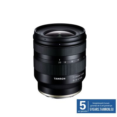 Tamron 11-20mm Obiectiv Foto Mirrorless FF2.8 Di III-A RXD Sony E-mount