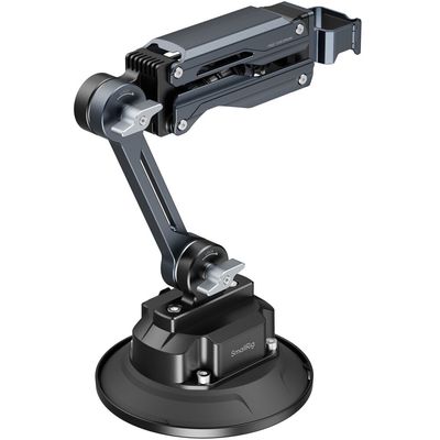 SmallRig 5507 Suport cu Amortizor cu Ventuza Electronica pentru Camere  de Actiune