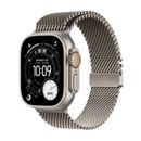 Apple Watch Ultra 3 Smartwatch GPS + Cellular Carcasa Natural Titanium 49mm Natural Titanium Milanese Loop - S