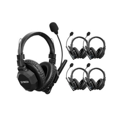 Synco Xtalk XMax 5 x Casca Dubla Sistem Intercom Wireless