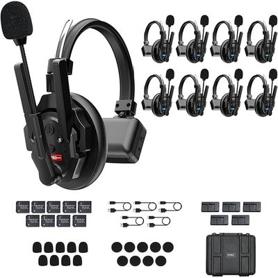 Synco Xtalk XPro 9 x Casca Sistem Intercom Wireless