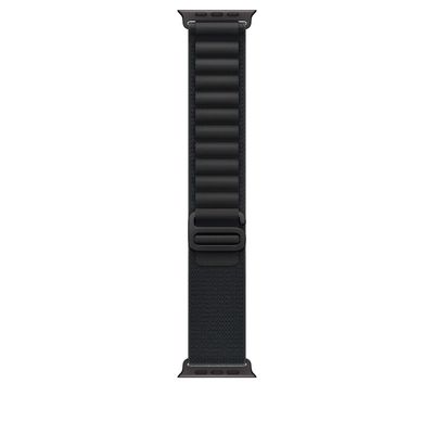 Apple Curea pentru Apple Watch 49mm Light Blue Alpine Loop - Large - Black Titanium Finish