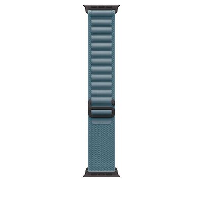 Apple Curea pentru Apple Watch 49mm Light Blue Alpine Loop - Small - Black Titanium Finish