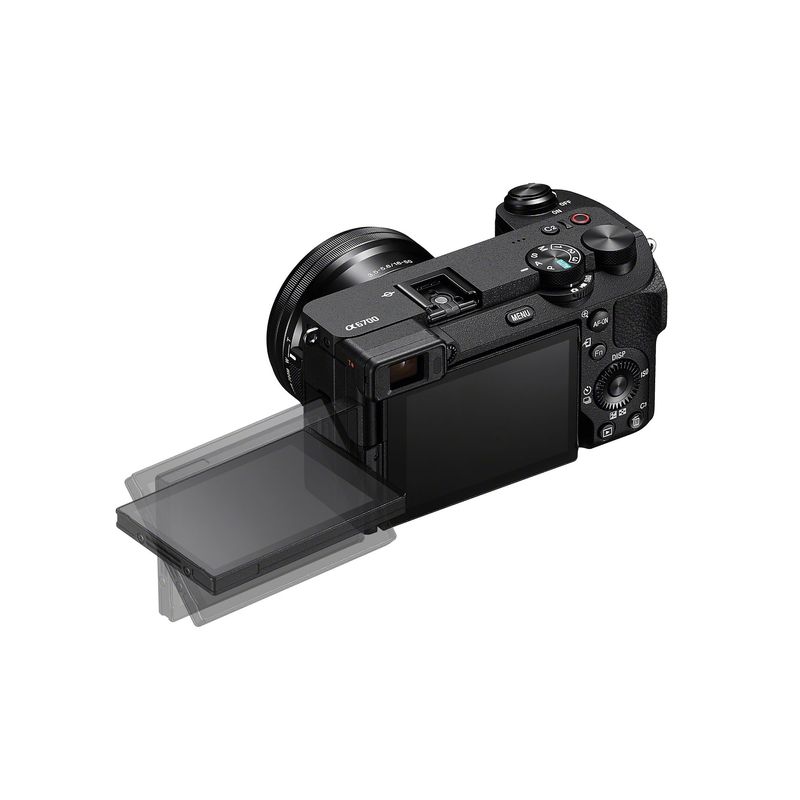 SonyAlpha6700AparatFotoMirrorlessAPSC4K26MPKitcuObiectiv1650mm