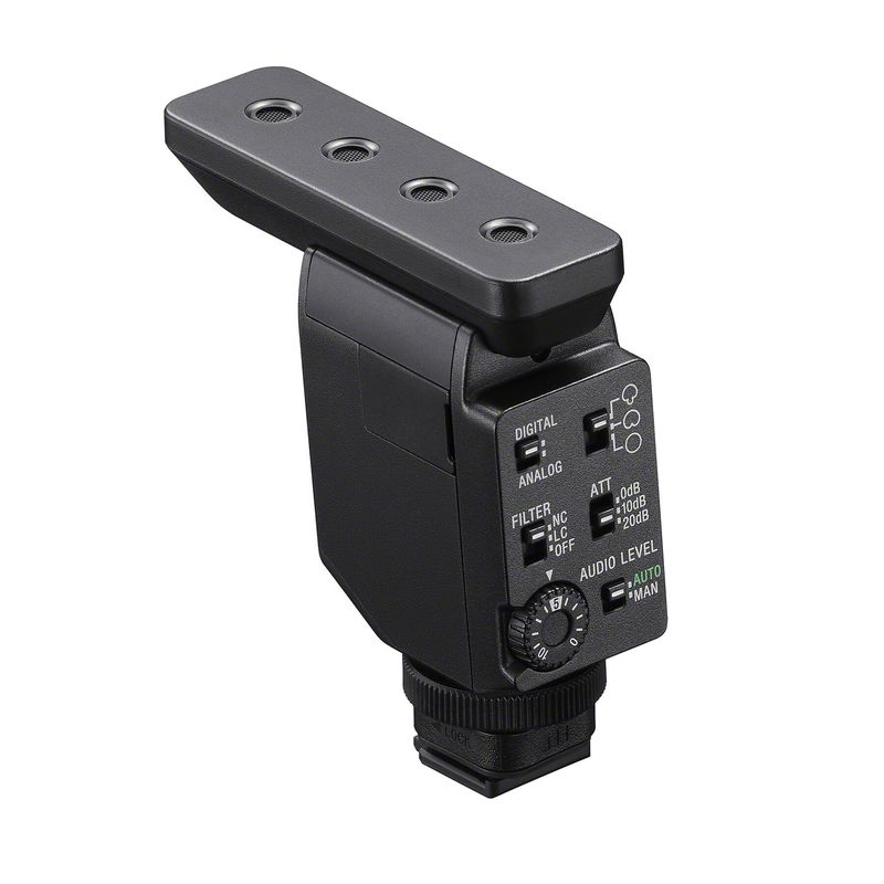 SonyECMB10MicrofonWirelessCompactdetipShotguncuPatinaMIShoe