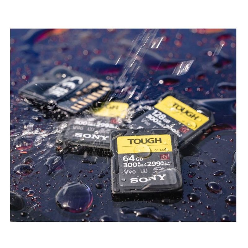 SonySFGTOUGHCardMemorieSDXC256GBClass10300MBsUHSIIV90