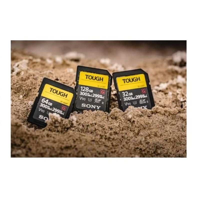 SonySFGTOUGHCardMemorieSDXC256GBClass10300MBsUHSIIV90