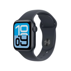 Apple Watch SE (2025) Smartwatch GPS Carcasa Midnight Aluminium 40mm, Midnight Sport Band M/L