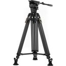 Tilta Trepied Video Cine 2-Stage cu Cap Fluid 75mm si Picioare Carbon 181cm 12kg
