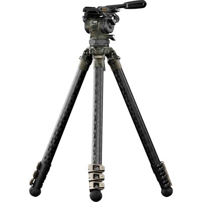 Tilta Trepied Carbon 3-Stage 180cm cu Cap Fluid Video Cine 75mm 8kg Camuflaj