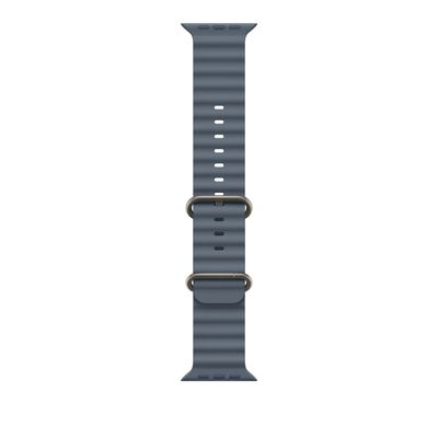 Apple Curea pentru Apple Watch 49mm Anchor Blue Ocean Band Natural Titanium Finish