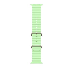 Apple Curea pentru Apple Watch 49mm Neon Green Ocean Band Natural Titanium Finish