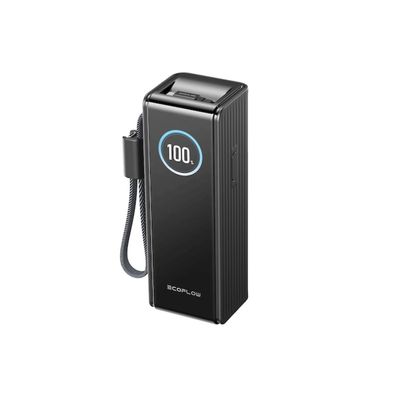 EcoFlow RAPID Baterie Externa 25000 mAh 170W Cabluri 100W Negru