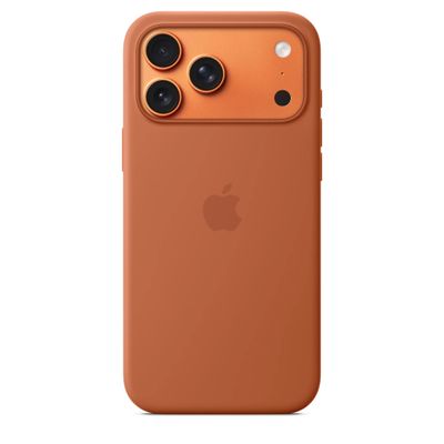 Apple Husa din Silicon cu MagSafe pentru iPhone 17 Pro Max Terra Cotta