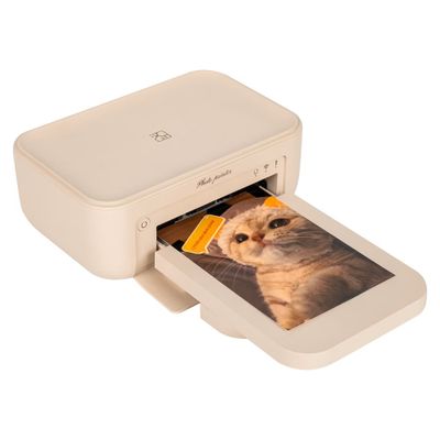 HPRT CP4100 Imprimanta Foto Portabila Dye-sub 10x15 cm cu Wi-Fi si Bluetooth Bej