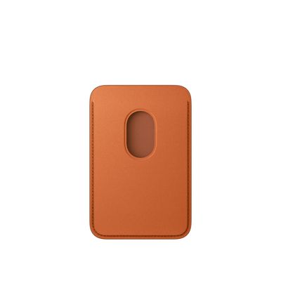 Apple Portofel FineWoven cu MagSafe pentru iPhone Fox Orange