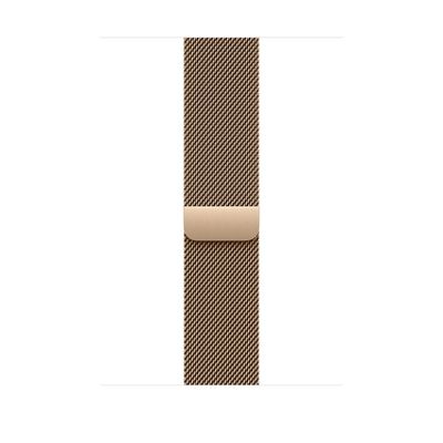 Apple Curea pentru Apple Watch 46mm Gold Milanese Loop M/L