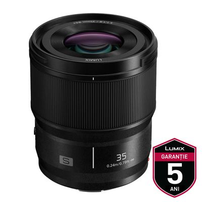 Panasonic Lumix S 35mm Obiectiv Foto Mirrorless F1.8 Full Frame Montura L