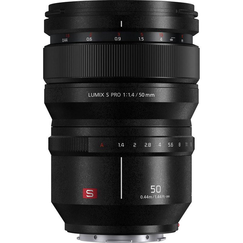 PanasonicLumixSPro50mmObiectivFotoMirrorlessF14FullFrameMonturaL