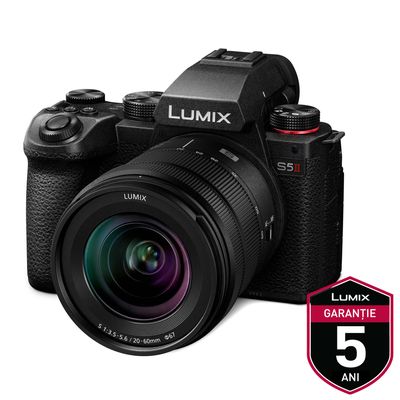 Panasonic LUMIX S5 II Aparat Foto Mirrorless Full Frame Kit cu Obiectiv S20-60mm