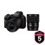 Panasonic LUMIX S5 II Aparat Foto Mirrorless Full Frame 24.2MP Dublu Kit cu S20-60mm + S50mm