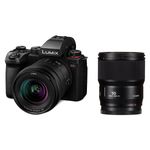 PanasonicLUMIXS5IIAparatFotoMirrorlessFullFrame242MPDubluKitcuS2060mmS50mm