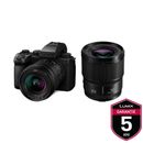 Panasonic Lumix S5IIX Kit Aparat Foto Mirrorless cu Obiectiv 20-60mm si 50mm