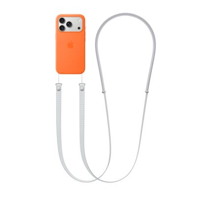 Apple Curea Crossbody pentru iPhone Light Gray