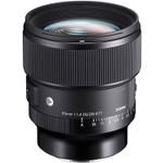 Sigma85mmObiectivFotoMirrorlessF14DGDNHSMArtMarkIIMonturaPanasonicL