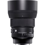 Sigma85mmObiectivFotoMirrorlessF14DGDNHSMArtMarkIIMonturaPanasonicL