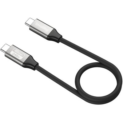 SmallRig 5073 Cablu de Date USB-C 35 cm 40Gbps 240W 8K