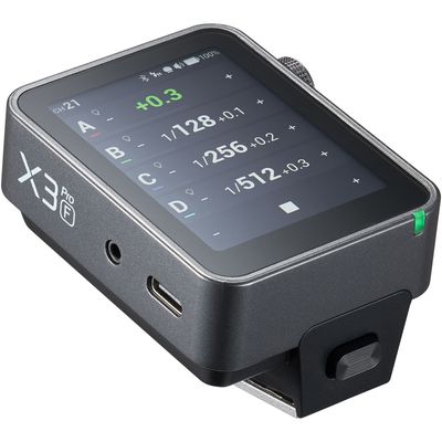 Godox X3Pro-F Declansator Blit Wireless TTL cu Sistem X si Ecran Tactil pentru Fujifilm