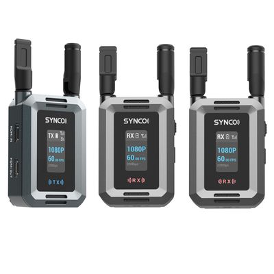 Synco XVision HD Sistem Transmisiune Video Wireless 1TX + 2RX