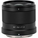 Viltrox 15mm F1.7 AF Obiectiv Foto Mirrorless Montura Nikon Z