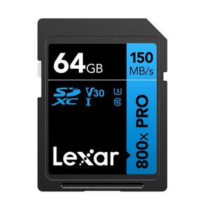 Lexar Card de Memorie SDXC 800x Pro UHS-I V30 64GB