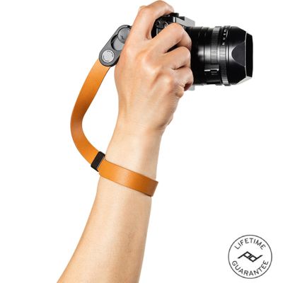 Peak Design Cuff Curea Camera din Piele pentru Incheietura Portocaliu (Amber)