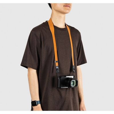 Peak Design Form Curea Scurta din Piele pentru Camera Portocaliu (Amber)