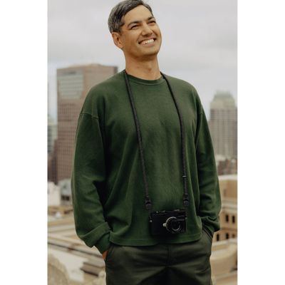 Peak Design Curea Lunga din Sfoara pentru Camera Negru