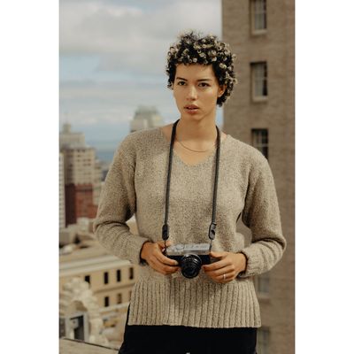 Peak Design Curea Scurta din Sfoara pentru Camera Negru