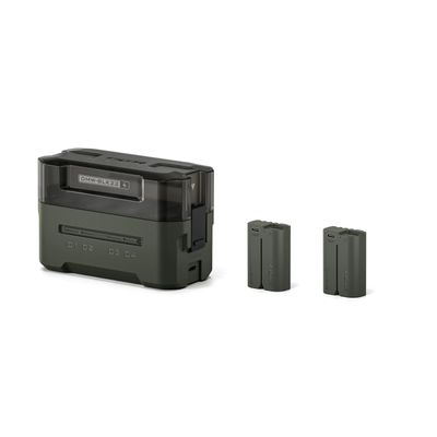 Tilta TBC-BLK22-AGN Kit Statie de Incarcare Portabila pentru Bateriile DMW-BLK22 cu 2 Baterii