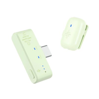 Luucco MiniPods-K2 Microfon Wireless 2 TX + 1 RX USB-C Verde