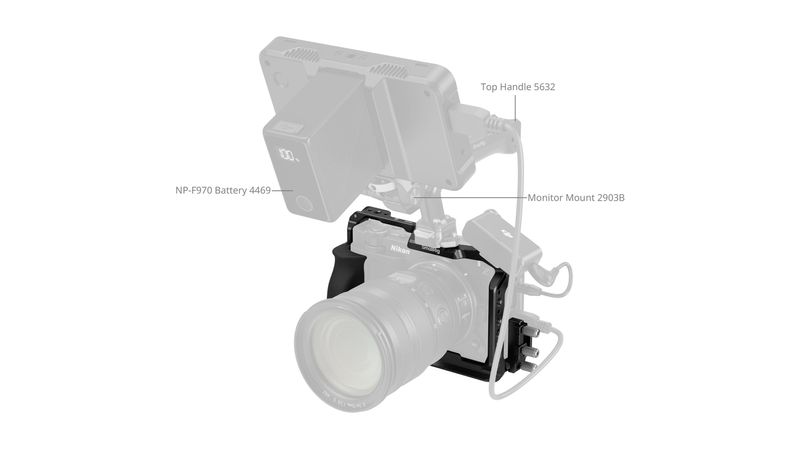 SmallRig 5467 Cage pentru Nikon ZR - F64.ro - F64.ro