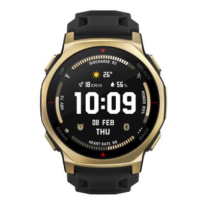 Amazfit Trex 3 Pro 44mm Smartwatch Universal NFC Black Gold