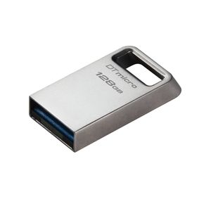 Kingston DataTraveler Micro USB 128GB 3.2 Gen1 200MB/s Metalic Argintiu