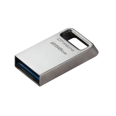 Kingston DataTraveler Micro USB 256GB 3.2 Gen1 200MB/s Metalic Argintiu