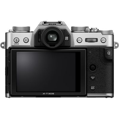 FujiFilm X-T30 III Aparat Foto Mirrorless Crop 26MP Video 4K Argintiu cu Obiectiv XC 13-33mm