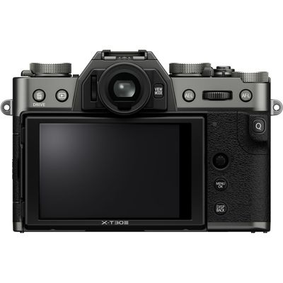 FujiFilm X-T30 III Aparat Foto Mirrorless Crop 26MP Video 4K Graphite cu Obiectiv XC 13-33mm